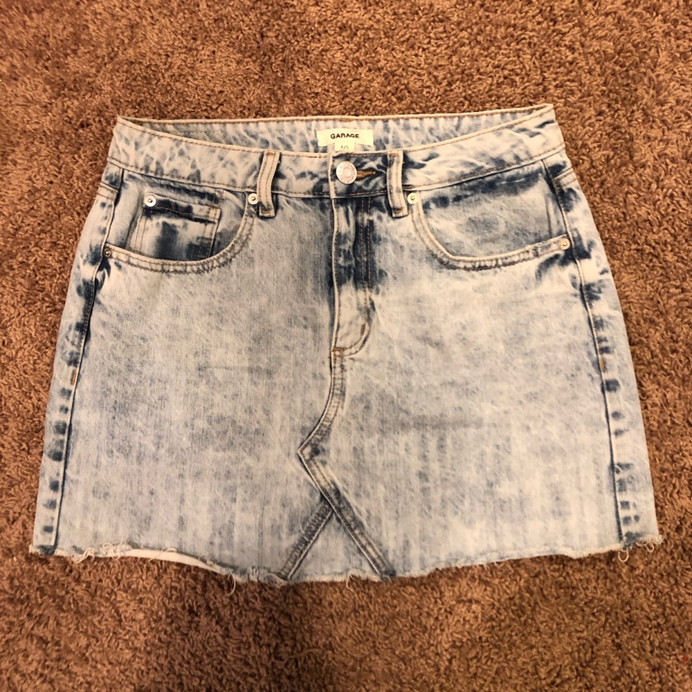 Jean Mini Skirt